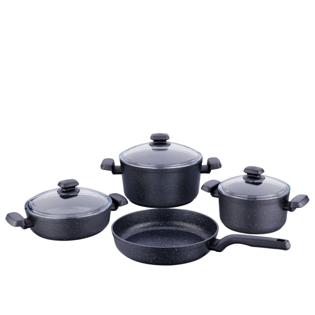 Ornella Cookware Set Korkmaz Mauritius